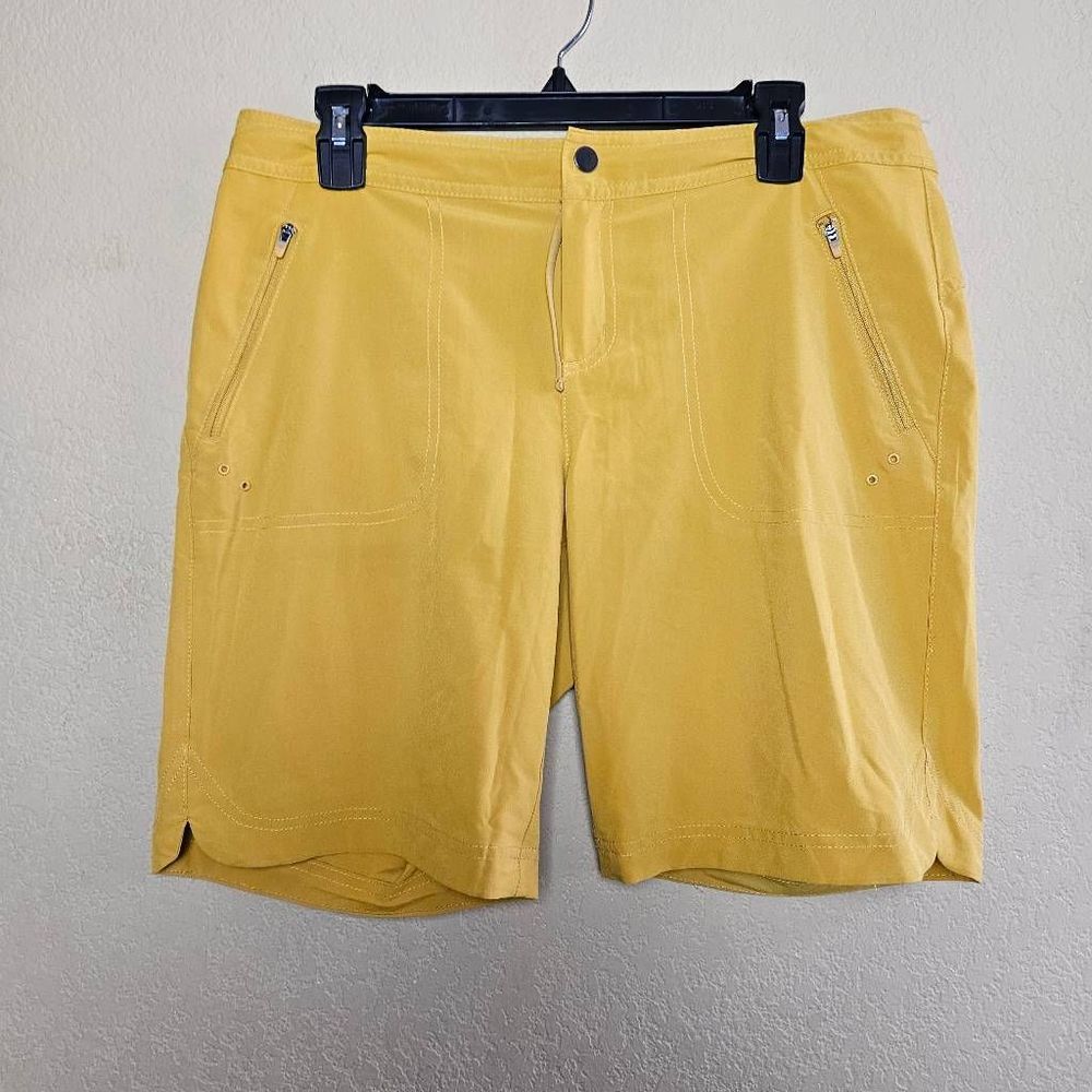 Title Nine Mustard Shorts